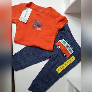 Carter's Beach Bum Outfit 6M NWT